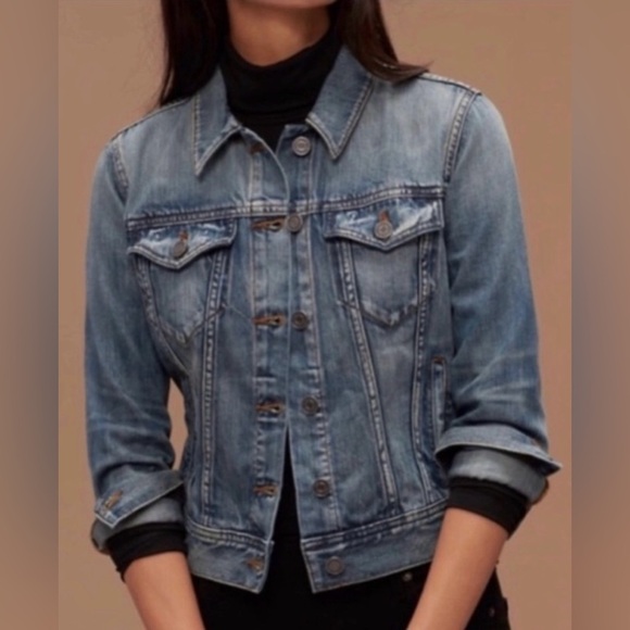 Aritzia Talula Denim Jean Jacket – Women’s Medium – Used, Excellent Condition - Picture 1 of 7